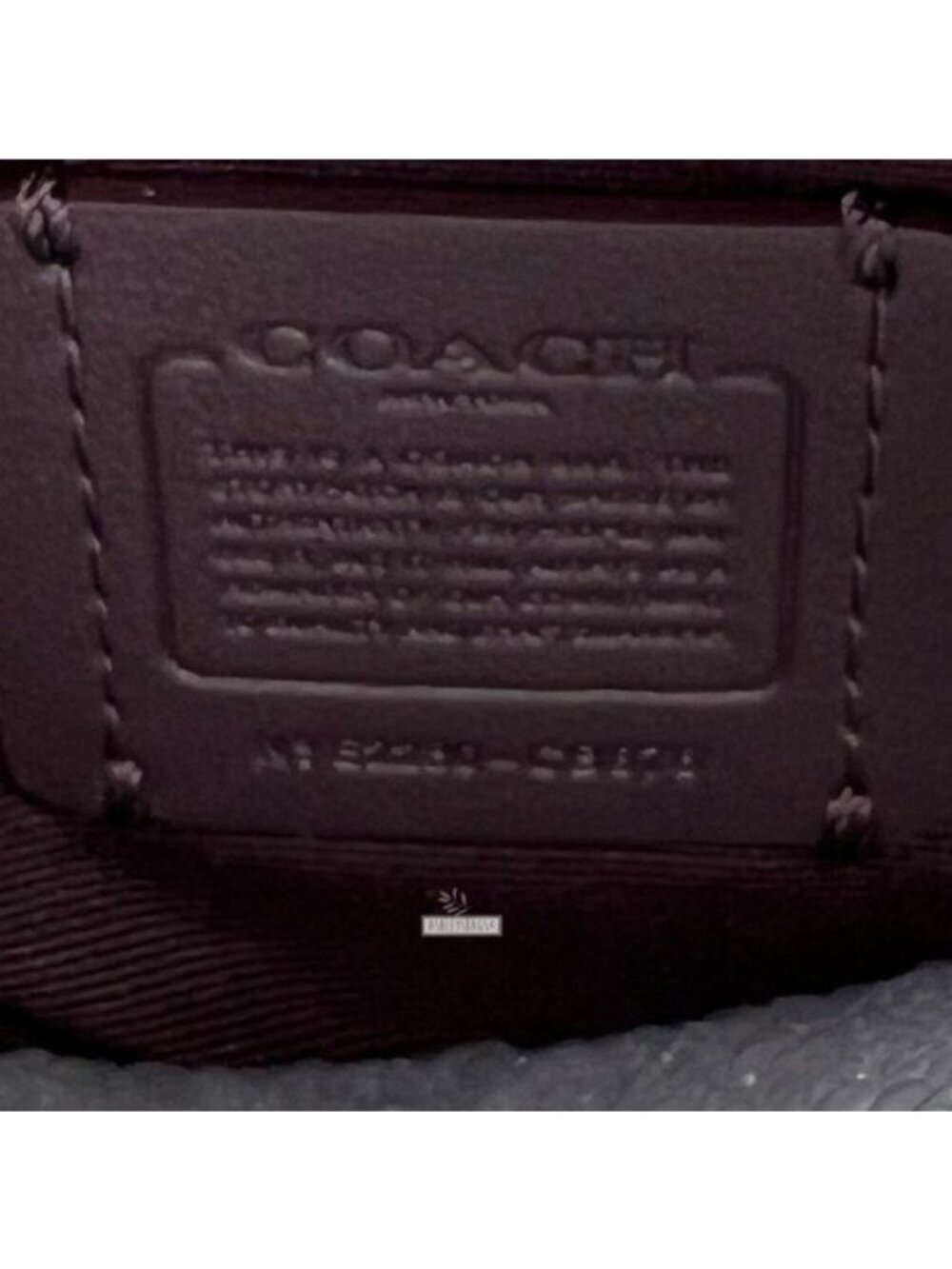 Coach Lacey Crossbody In Gold Wine Multi - Picture 11 of 12